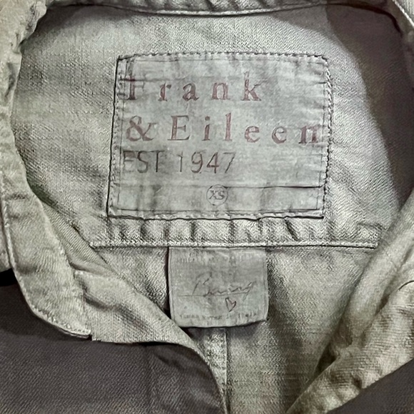 Frank & Eileen Barry Tailored Button Down Long Sleeved Shirt - Picture 2 of 4